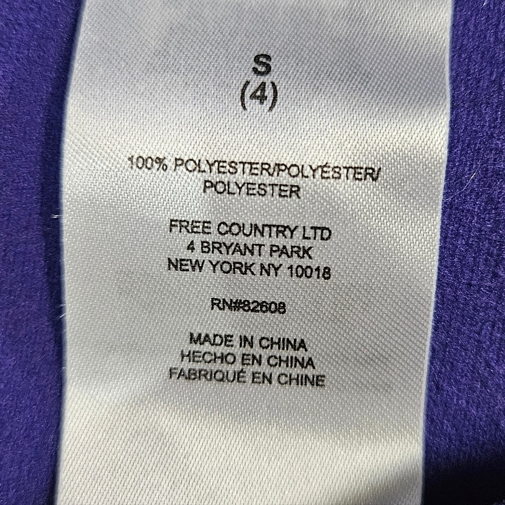 Free Country Girls Chroma softshell jacket sz 4 - Picture 9 of 9